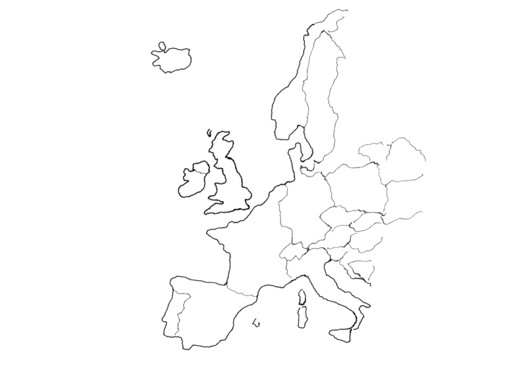 Map of Europe